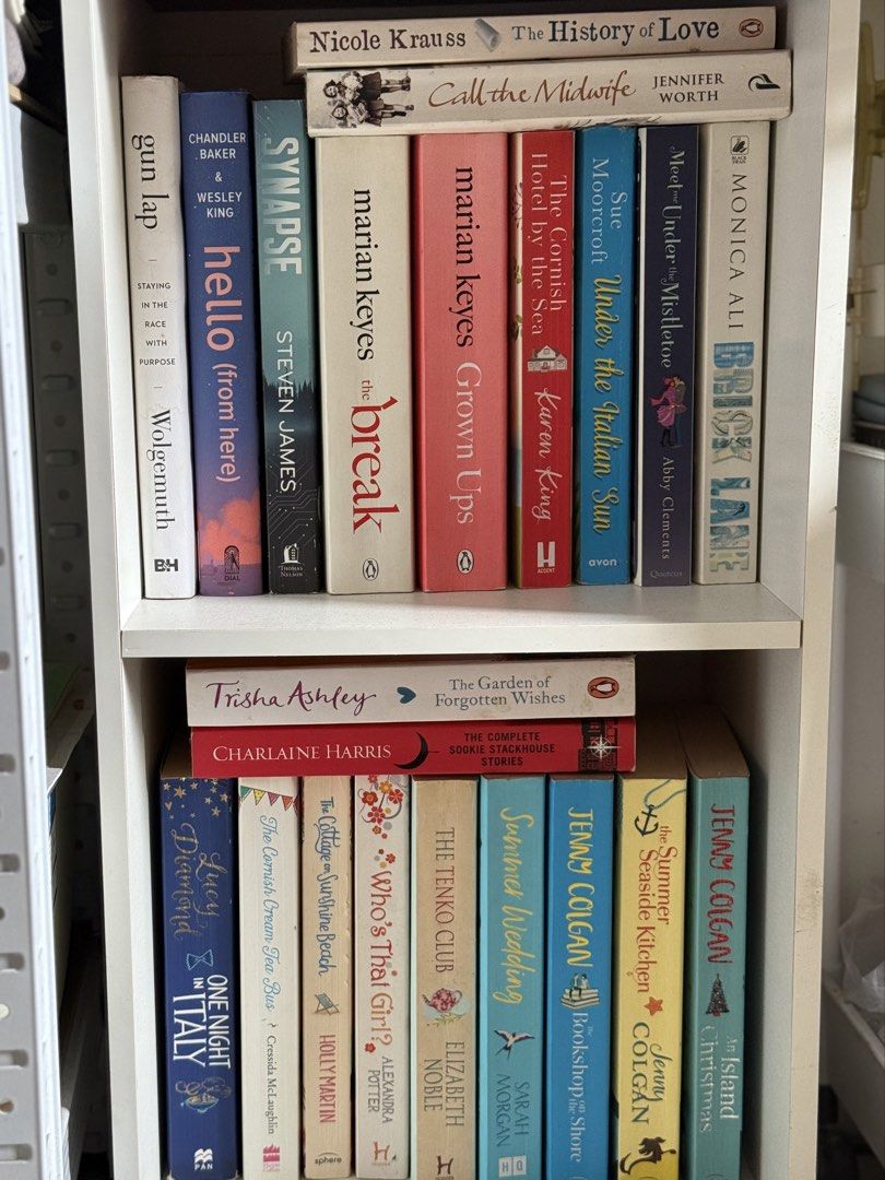 BOOKS FOR SALE (Category: Storybooks) located in Manila. Submitted by nicolekimberly._._ (Listing ID 1463800744, Image 2). Description: Ashley Herring Blake Set - ₱600 Grown Ups (Marian Keyes) - ₱120 The Break (Marian Keyes) - ₱120 An Island Christmas (Jenny Colgan) - ₱120 The Summer Seaside Kitchen (Jenny Colgan) - ₱120 The Bookshop on the Shore (Jenny Colgan) - ₱120 Summer Wedding (Sarah Morgan) - ₱120 The Tenko Club (Elizabeth Noble ) - ₱120 W