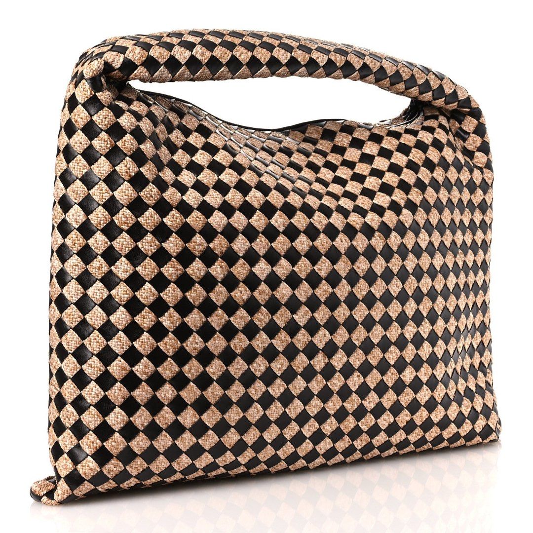 Bottega Hop (Category: Luxury Bags & Wallets) located in Quezon City. Submitted by kingwolf824 (Listing ID 1463836166, Image 1). Description: This beautiful Bottega Mixed leather with raffia super rare find! You can’t source this locally. Super chic! One of a kind! Comes with dustbag only! Genuine leather mixed with raffia, leather interior, coded. No returns, No exchange, No refunds. .