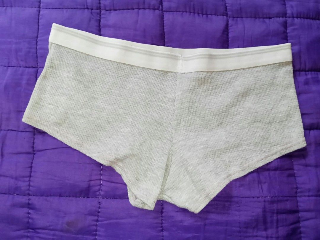 Boyleg Panty Size: Small (Category: Undergarments & Loungewear) located in Navotas City. Submitted by vanilla_sandalwood (Listing ID 1463793772, Image 2). Description: -Brand: Charlotte Russe -Size: Small -Color: Grey -Like New -Good Condition.