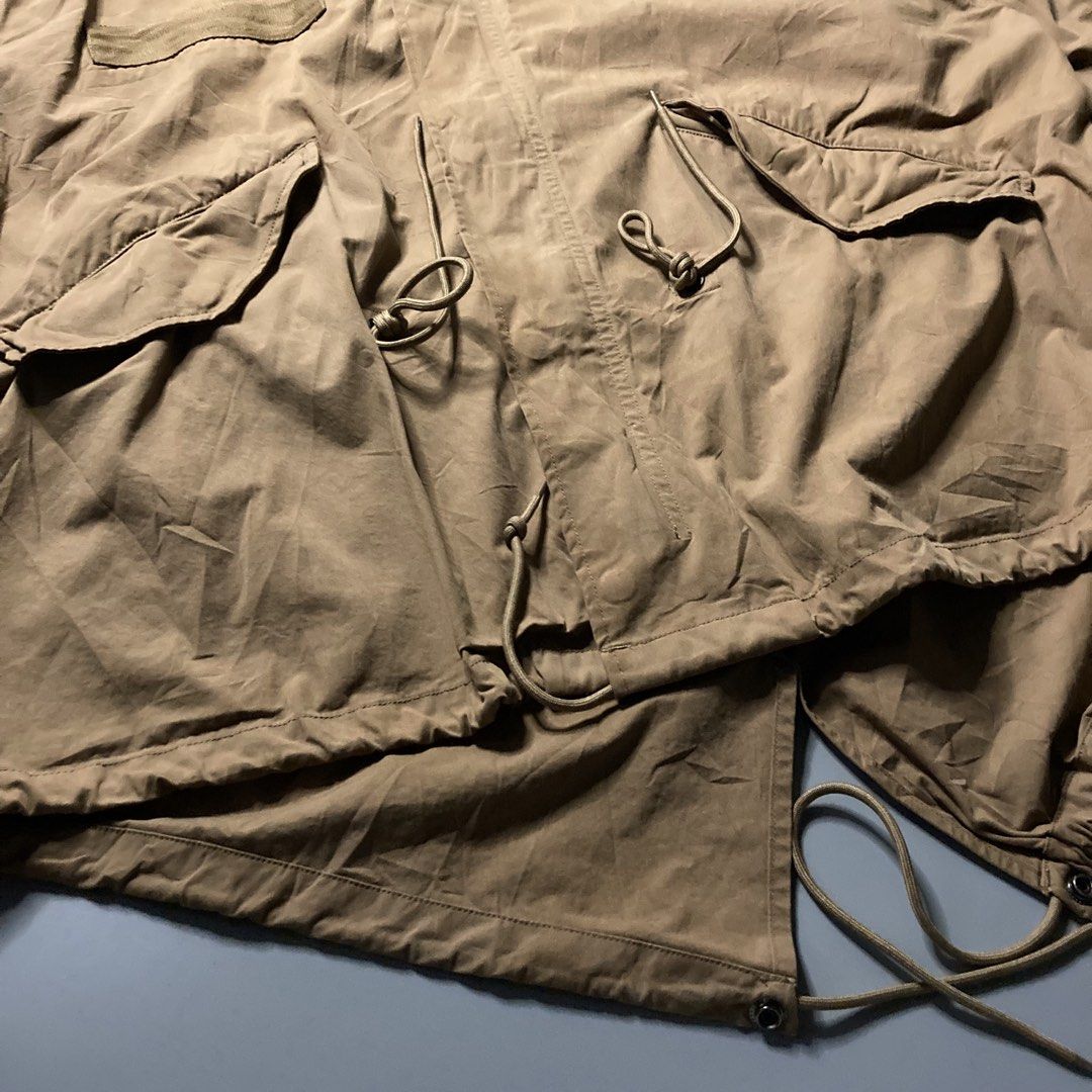 Bronson MFG. Co M65 Fishtail Parka (Category: Luxury Apparel) located in Malaybalay. Submitted by spl3ndd_artifacts (Listing ID 1463777161, Image 3). Description: Bronson MFG. Co M65 Fishtail Parka Width 26 Shoulder 21 Length 28 Sleeves 26.