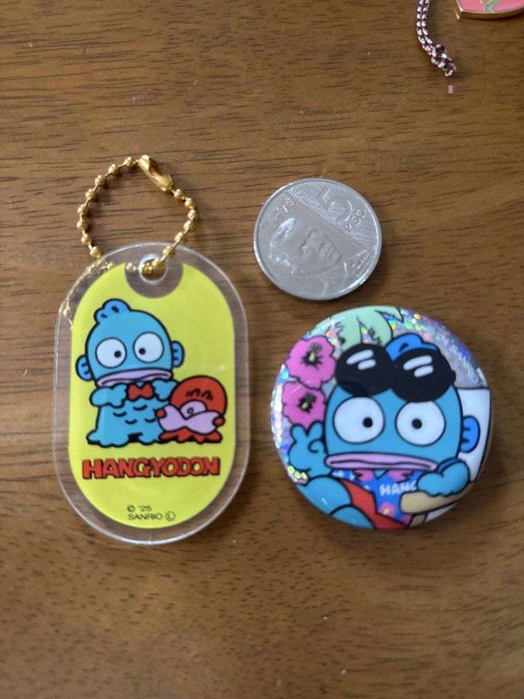 Bundle: Hangyodon pin and charm (Category: Character Goods) located in Calamba. Submitted by cur8d (Listing ID 1463809374, Image 2). Description: .