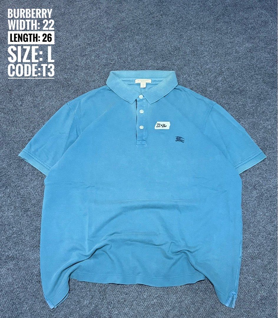 Burberry polo shirt (Category: Tshirts & Polo Shirts ) located in Baguio. Submitted by baguio_streetwear_2600 (Listing ID 1463872250, Image 1). Description: - Stylish brown tote bag - Durable canvas material - Spacious interior - Classic and versatile design.