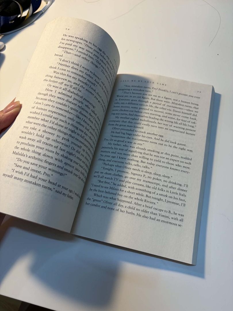 Call me by your name (Authentic) (Category: Storybooks) located in Quezon City. Submitted by orphanedstuff (Listing ID 1463877121, Image 3). Description: I bought it from Fully Book's official store on the orange app. RFS: Not my cup of tea, but hopefully it finds a reader who’ll love it! .