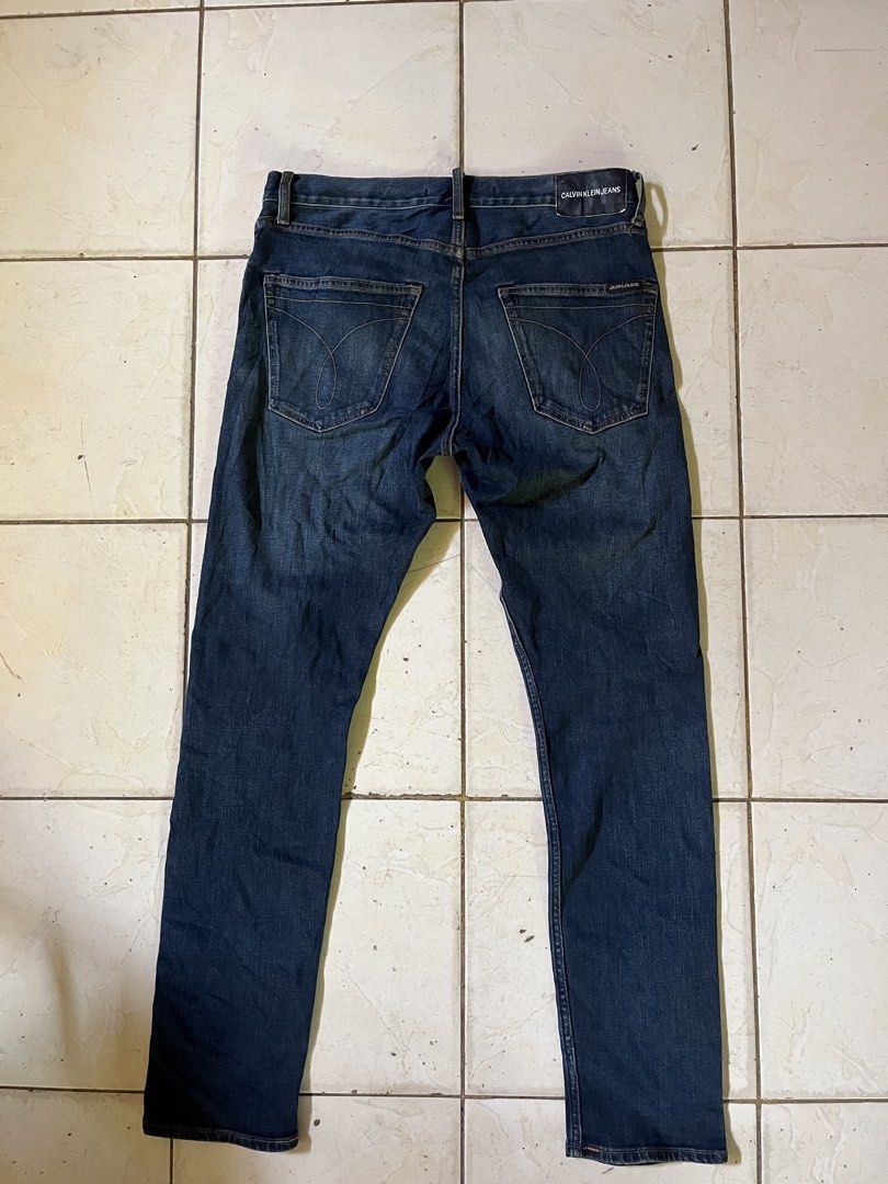 Calvin klein jeans athletic taper (Category: Coats, Jackets and Outerwear) located in Binalbagan. Submitted by styxsfaren43098 (Listing ID 1463825408, Image 2). Description: Calvin klein jean athletic taper size:30x32 32/34 via tape measure stretchable lenght:41 excellent to better con. no issue price:750 only pm....