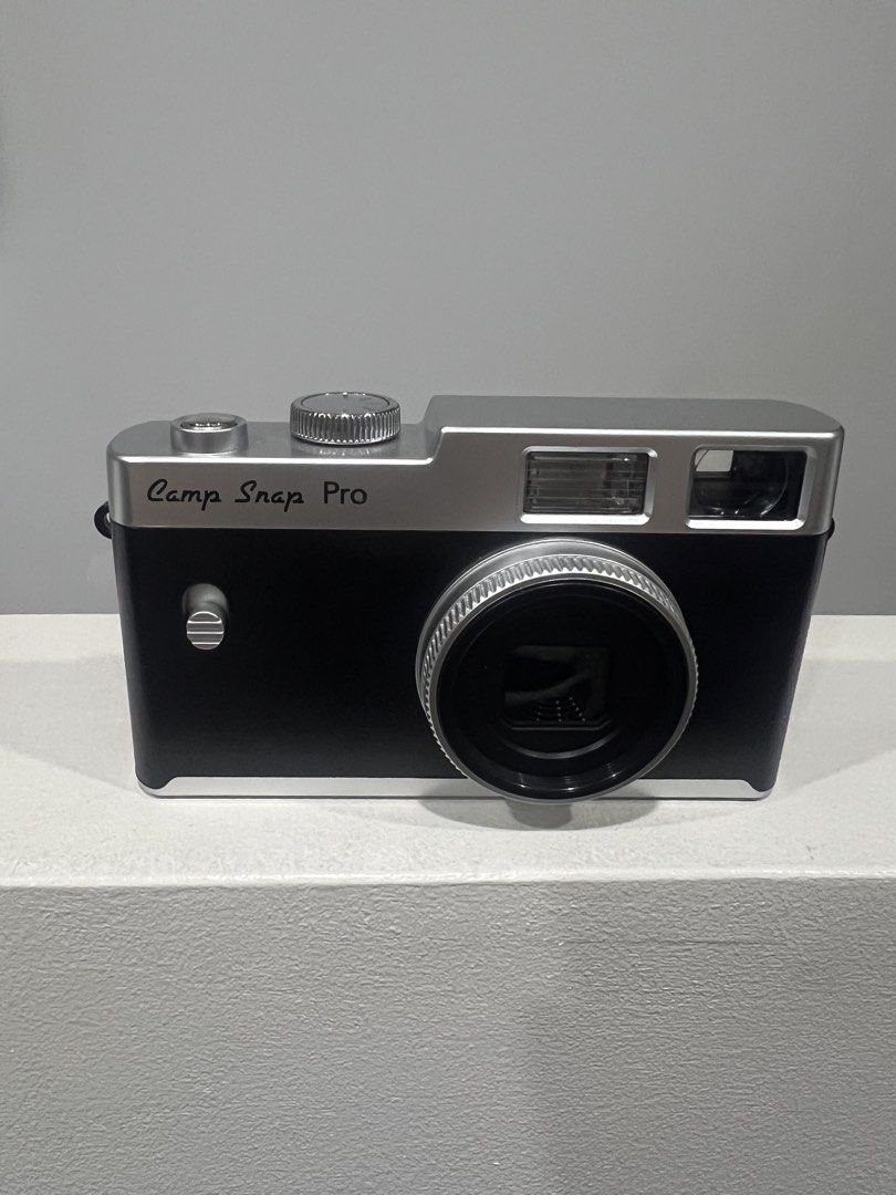 Camp Snap Pro Screen-Free Digital Camera (Category: Cameras) located in Manila. Submitted by iancquebra24763 (Listing ID 1463805711, Image 1). Description: - Camp Snap Pro Screen-Free Digital Camera - Color: Black and Silver - Includes USB-C Cable - Perfect for capturing moments without digital distractions - Simple and easy to operate - Great for analog enthusiasts looking for a digital alternative -Original box -Bought in Canada.