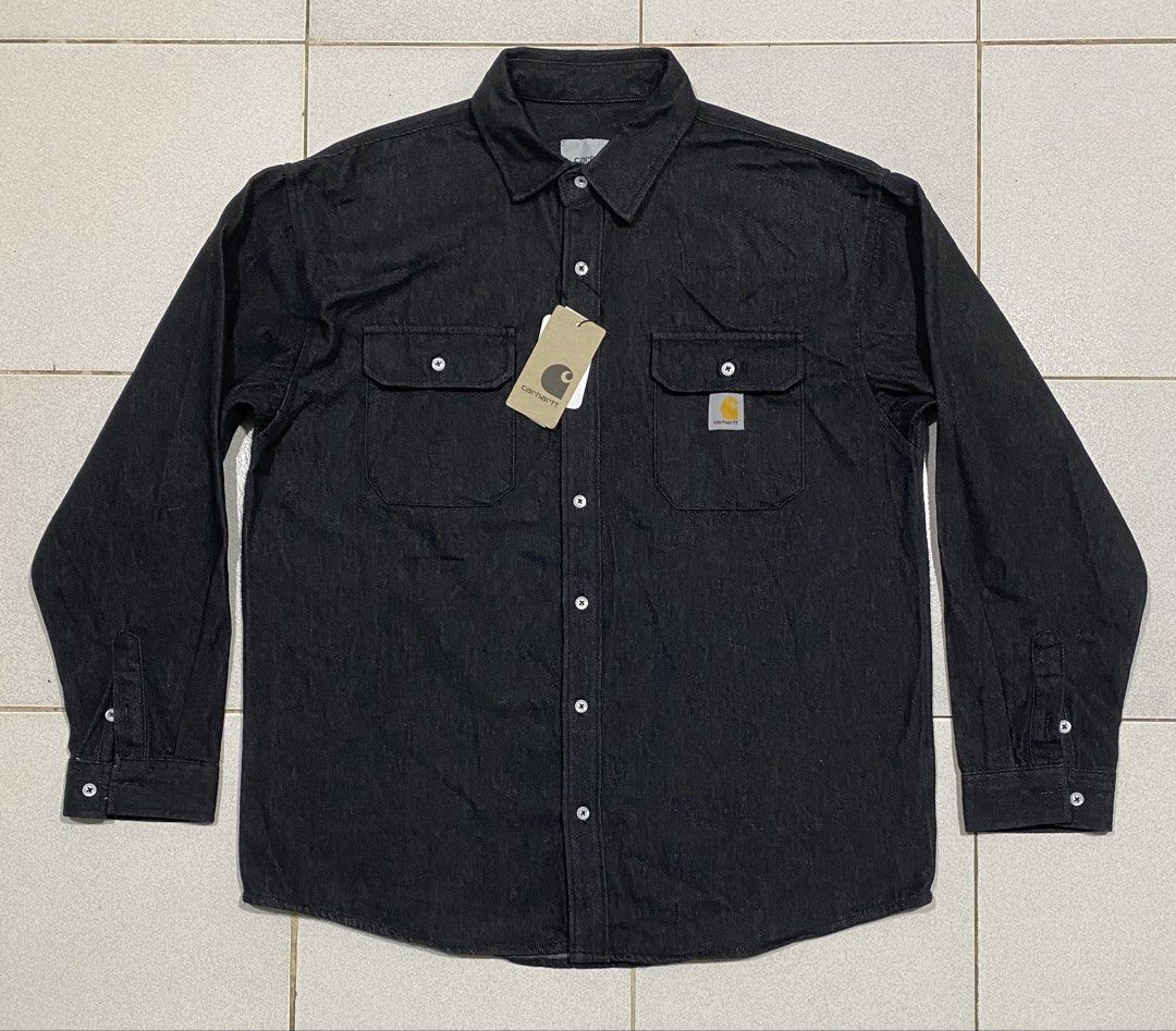 Carhartt Jacket (Category: Coats, Jackets and Outerwear) located in Mandaue City. Submitted by MJ_80 (Listing ID 1463789509, Image 1). Description: Carhartt Grayson Jacket Large Dimes: 24 X 30 See photos for measurements Price: 3,500 .