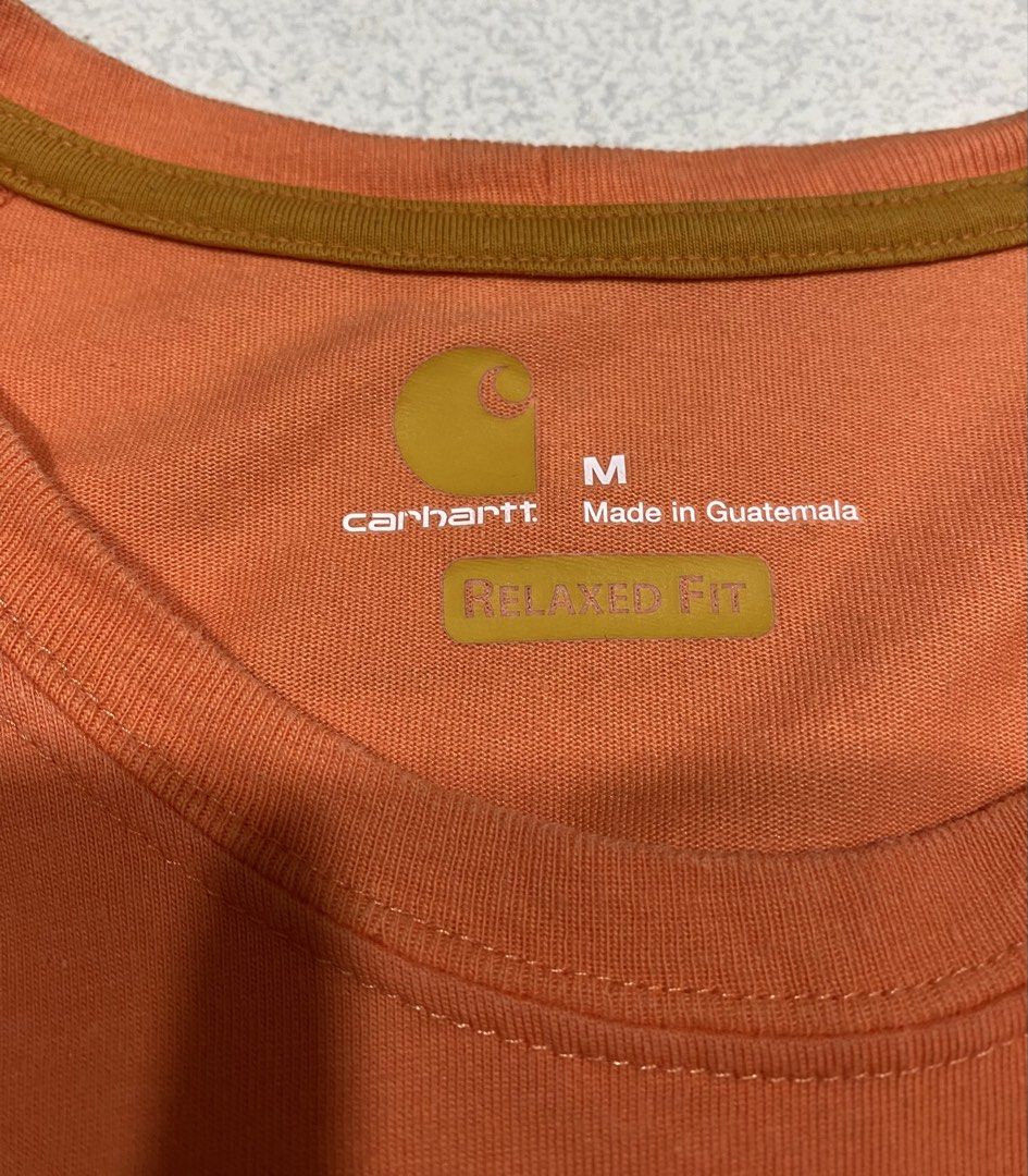 Carhartt Tshirt (Category: Tshirts & Polo Shirts ) located in Mandaue City. Submitted by MJ_80 (Listing ID 1463788173, Image 3). Description: Carhartt Mens Force Relaxed Fit Pocket Tshirt Medium Dimes: 21.5 X 29.5 See photos for measurements Color rate & Condition: 9.9/10 Price: 900 .