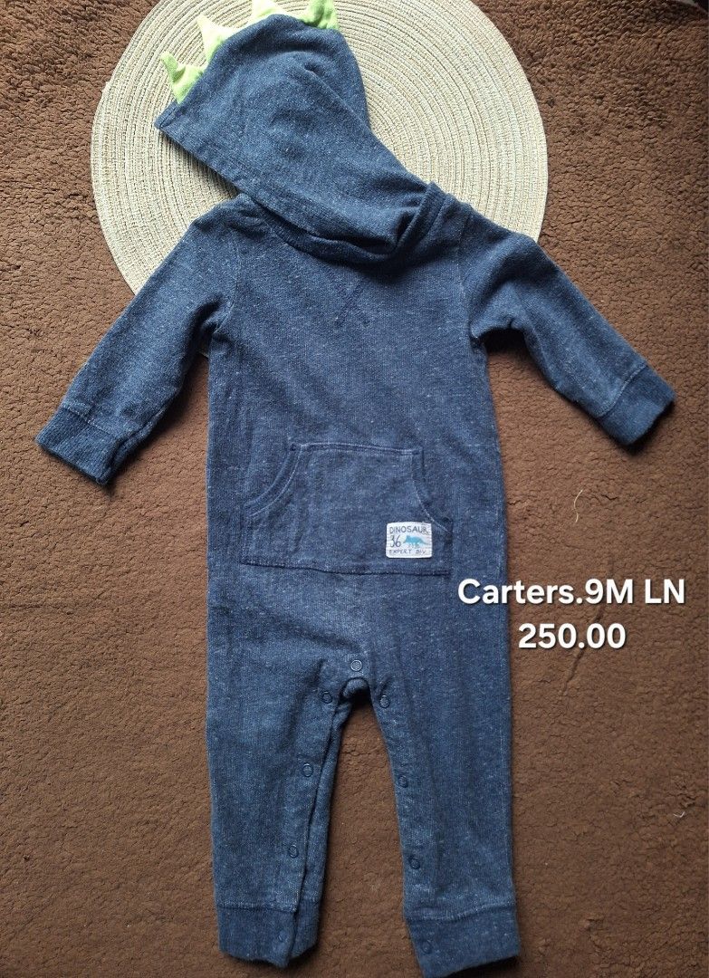 Carters Dinosaur Romper 9m (Category: Babies & Kids Fashion) located in Quezon City. Submitted by theentreprenurse (Listing ID 1463906246, Image 1). Description: 𝘼𝙐𝙏𝙊 𝙋𝘼𝙎𝙎 𝙏𝙊 𝙇𝙊𝙒 𝘽𝘼𝙇𝙇𝙀𝙍𝙎 📣 ʙʀᴀɴᴅ: carters ꜱɪᴢᴇ: 9m ᴍᴏᴘ: ɢᴄᴀꜱʜ ꜱʜɪᴘᴘɪɴɢ 🛒 (NO RUSH. I'm a working momma :) ) ▪︎ꜰʟᴀꜱʜ ᴇxᴘʀᴇꜱꜱ | J&T ▪︎ʟᴀʟᴀᴍᴏᴠᴇ|ɢʀᴀʙ ~ 𝚃𝚑𝚎𝚜𝚎 𝚌𝚕𝚘𝚝𝚑𝚎𝚜 𝚊𝚛𝚎 𝚊𝚕𝚛𝚎𝚊𝚍𝚢 𝚠𝚊𝚜𝚑𝚎𝚍. 𝙺𝚒𝚗𝚍𝚕𝚢 𝚖𝚊𝚗𝚊𝚐𝚎 𝚢𝚘𝚞𝚛 𝚎𝚡𝚙𝚎𝚌𝚝𝚊𝚝𝚒𝚘�
