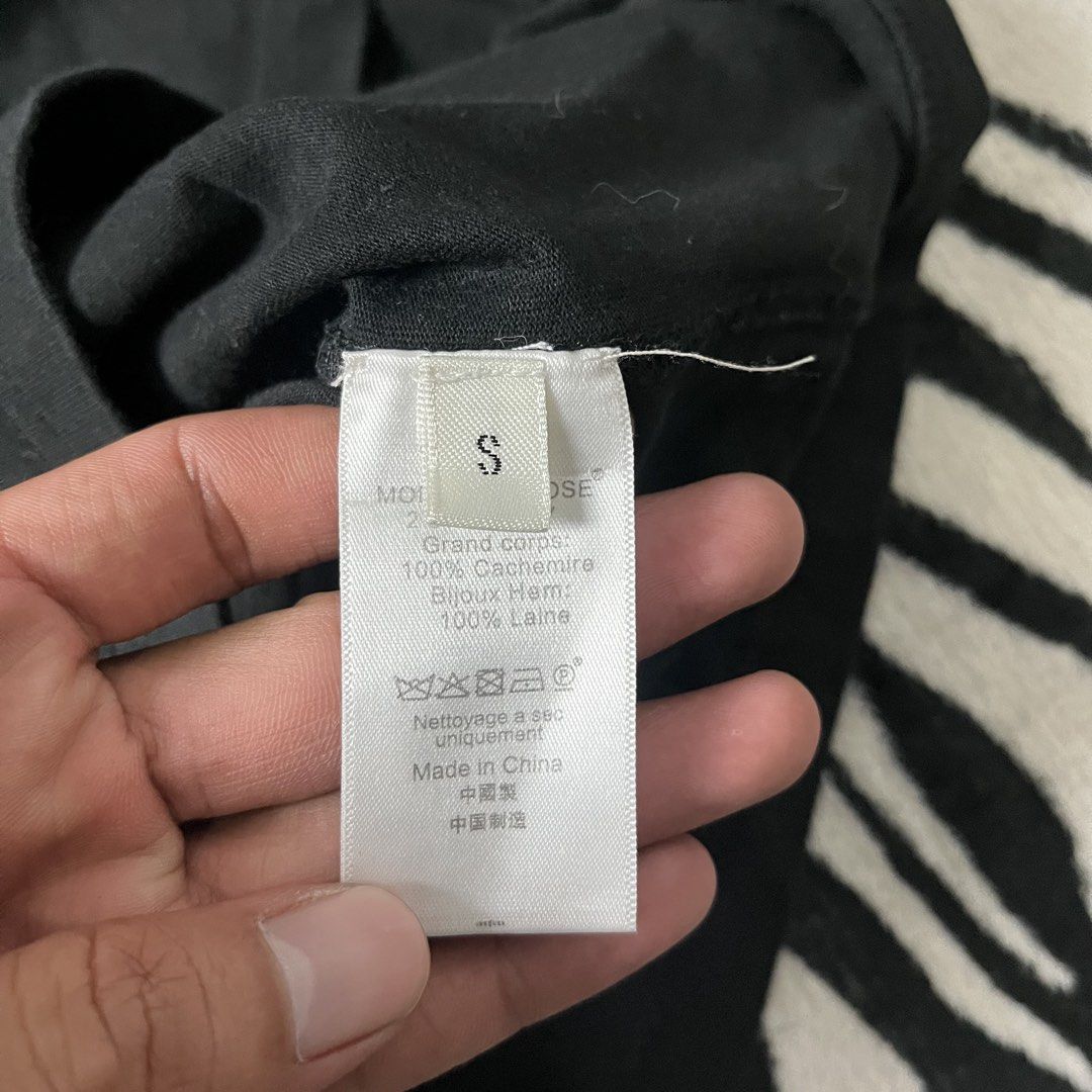 Celine black plain shirt (Category: Luxury Apparel) located in Manila. Submitted by royaldripmanila (Listing ID 1463871281, Image 2). Description: No issue W19 L25.