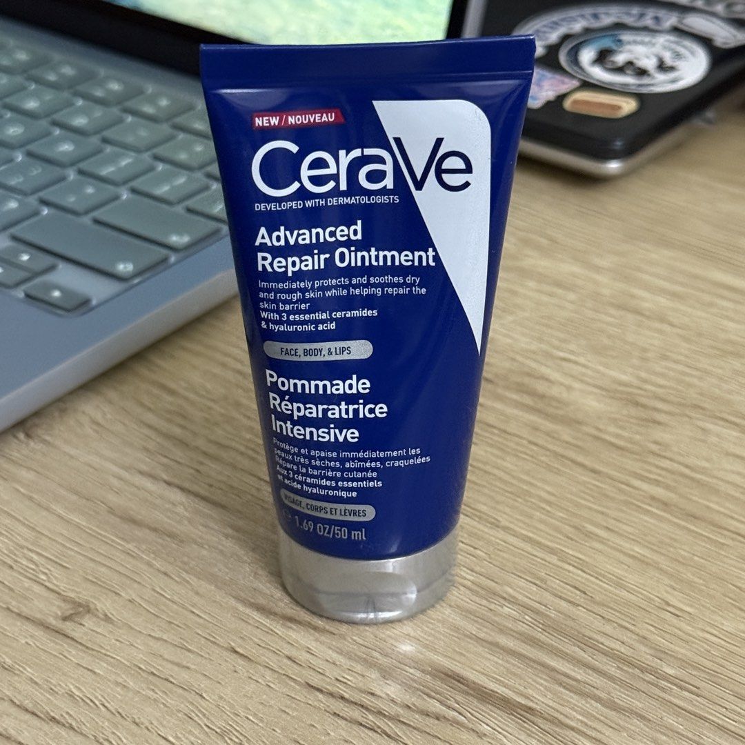 CeraVe Advanced Repair Ointment (50mL) (Category: Face Care) located in Quezon City. Submitted by authentic.preloved28 (Listing ID 1463899836, Image 1). Description: Guaranteed authentic and sealed. .