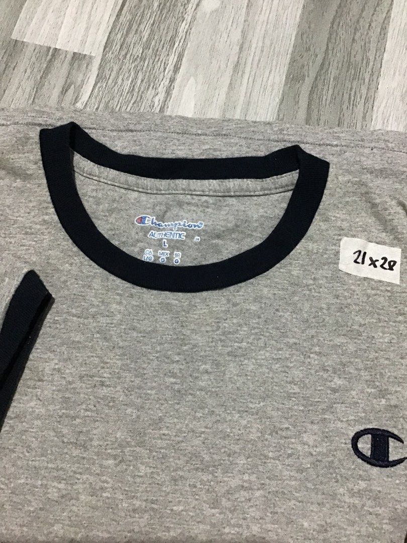 Champion basic logo (Category: Tshirts & Polo Shirts ) located in Davao. Submitted by ljay.thriftedfinds (Listing ID 1463926490, Image 3). Description: .