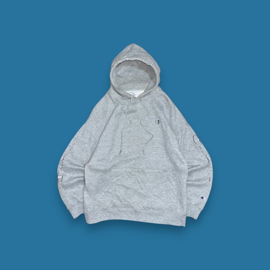 CHAMPION PULLOVER HOODIE (Category: Coats, Jackets and Outerwear) located in Quezon. Submitted by ejay.thrift.clothes (Listing ID 1463919758, Image 1). Description: LARGE 22.5 X 25.5 NO ISSUE AS NEW CONDITION FRESHLY WASHED READY TO WEAR # 532.