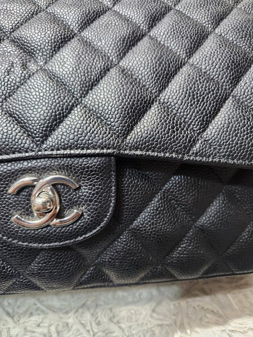 Chanel Cavier (Category: Luxury Bags & Wallets) located in Baguio. Submitted by swiftstone_d709db (Listing ID 1463843922, Image 2). Description: slightly use cavier chanel bag.