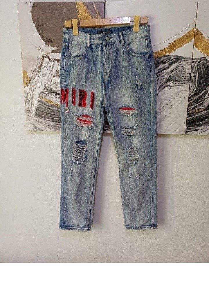Check out 'AMIRI ARCHIVE JEANS', available at PHP799 (Category: Jeans) located in Manila. Submitted by mikahelmen14622 (Listing ID 1463835117, Image 1). Description: Check out 'AMIRI ARCHIVE.