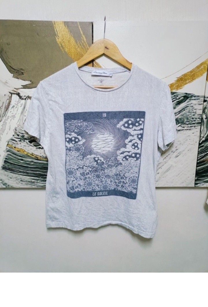 Check out 'AUTHENTIC Christian Dior Le Soleil', available at PHP 7,500 on (Category: Activewear) located in Manila. Submitted by mikahelmen14622 (Listing ID 1463783016, Image 2). Description: Check out 'AUTHENTIC Christian Dior Le Soleil', available at PHP 7,500 on armpit 20 Lenght 24 fittings is medium Excellent Condition issue 0. massage me if you have any questions sizing 😉 we do shipping nation wide I'm also open for video call so that you c