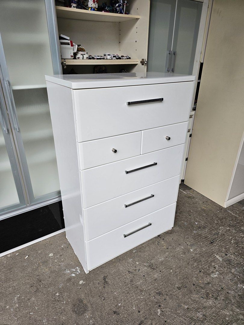 Chest Cabinet (DUCO) (Category: Shelves, Cabinets & Racks) located in Quezon City. Submitted by ledamadel (Listing ID 1463743185, Image 3). Description: Chest Cabinet (DUCO) ✔L-31.5 H-48.5 W-16 inches 📏 ✔6 Solidwood Drawers 🗄 ✔Laminated 🔖 ✔️Compress & Plywood Back! 💢 ✔Scratches As-is! 👌 Location: 40 Aplaya St Napocor Vill. Tandang Sora Quezon City. For inquiry please Pm us or Call. 09066885859 Please like our page thanks! 👇👇👇👇 KMA O’shop