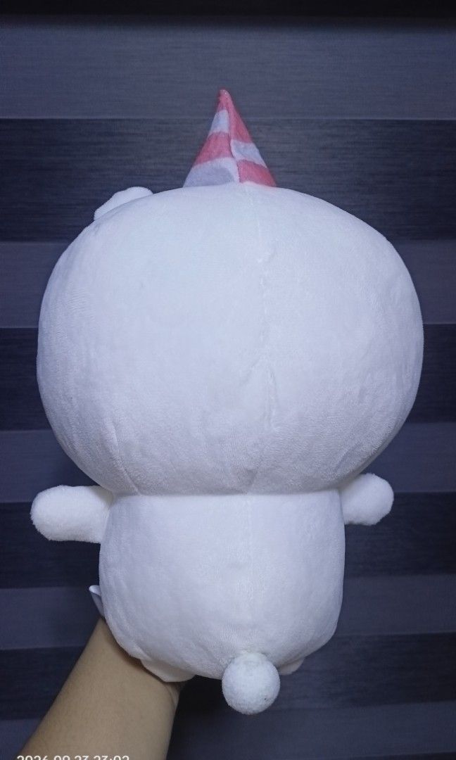 Chiikawa Happy Birthday Plushie (Category: Plushies & Soft Toys) located in Bacoor. Submitted by raket_projects (Listing ID 1463876945, Image 3). Description: P700 only Chiikawa Happy Birthday Plushie 🩷 As is wyswyg 🩷 Clean and Fresh 🫧 🩷 With clear etiketa.