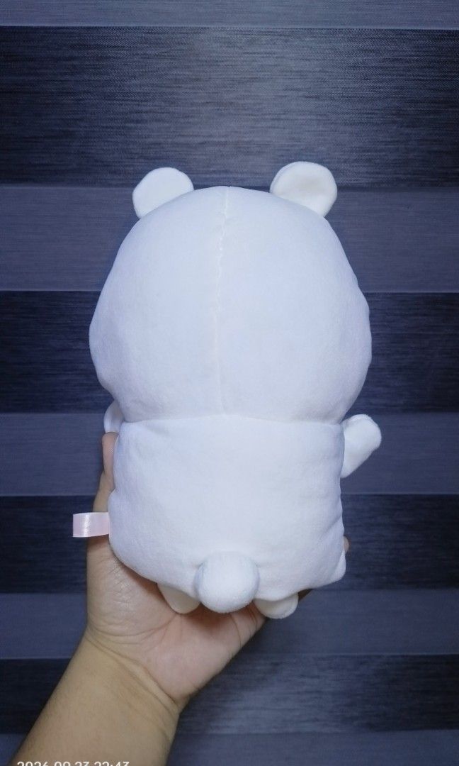Chiikawa Puppet Classic White Mascot Plushie (Category: Plushies & Soft Toys) located in Bacoor. Submitted by raket_projects (Listing ID 1463796693, Image 3). Description: P350 only Chiikawa Puppet Classic White Mascot Plushie 🩷 As is wyswyg 🩷 Clean and Fresh 🫧 🩷 With etiketa.
