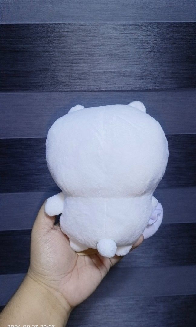 Chiikawa Saishu Mascot Plushie (Category: Plushies & Soft Toys) located in Bacoor. Submitted by raket_projects (Listing ID 1463792523, Image 3). Description: P400 only Chiikawa Saishu Mascot Plushie 🩷 As is wyswyg 🩷 Clean and Fresh 🫧 🩷 With Clear etiketa.