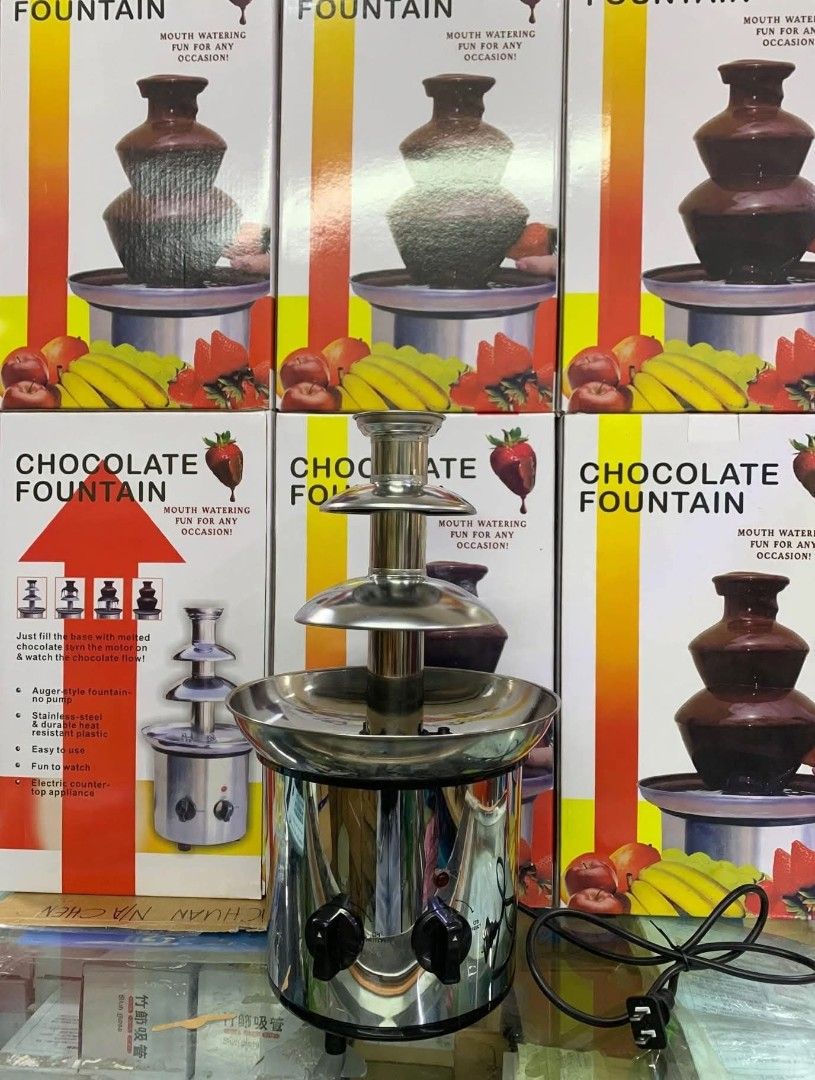 Chocolate fountain 3layer (Category: Coffee Machines & Makers) located in Manila. Submitted by lyfrancois14 (Listing ID 1463761807, Image 1). Description: .