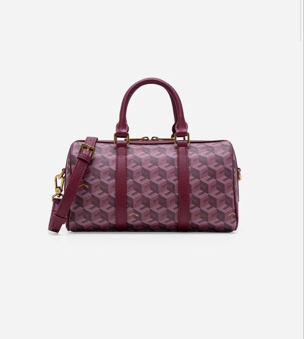 Christy Ng Monogram Mini Duffel Bag Enzo (Category: Luxury Bags & Wallets) located in Manila. Submitted by ginger383 (Listing ID 1463843094, Image 1). Description: Worn once only, like new condition Authentic.