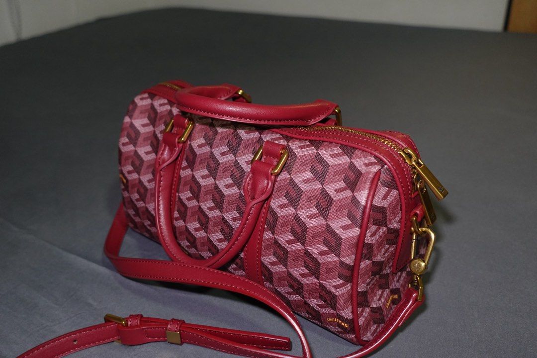 Christy Ng Monogram Mini Duffel Bag Enzo (Category: Luxury Bags & Wallets) located in Manila. Submitted by ginger383 (Listing ID 1463843094, Image 2). Description: Worn once only, like new condition Authentic.