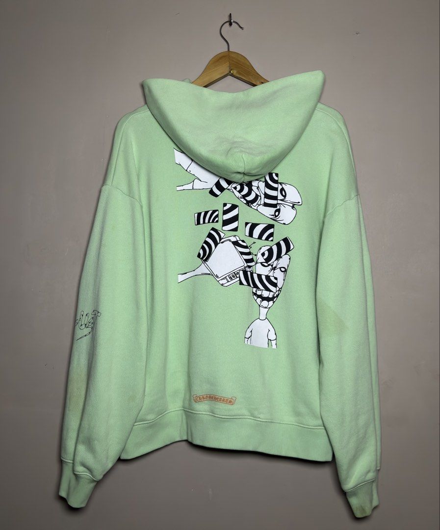 Chrome hearts (Category: Coats, Jackets and Outerwear) located in Dumaguete. Submitted by delfinds (Listing ID 1463866882, Image 2). Description: Chrome hearts x matty boy (off) Medium Dimes: width 26 / length 26 (boxy fit) Excellent condition 9.5/10 color rate No issue Need wash 750 + sf Loc: Dumaguete City, Negros Oriental 📩📩📩.