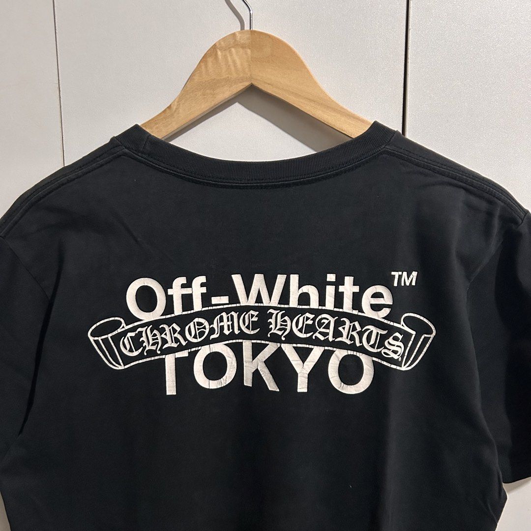 Chrome Hearts X Off-White (TOKYO) (Category: Activewear) located in Calauan. Submitted by hajudethrift (Listing ID 1463919473, Image 3). Description: Good condition Medium fittings 8/10 Colorate.