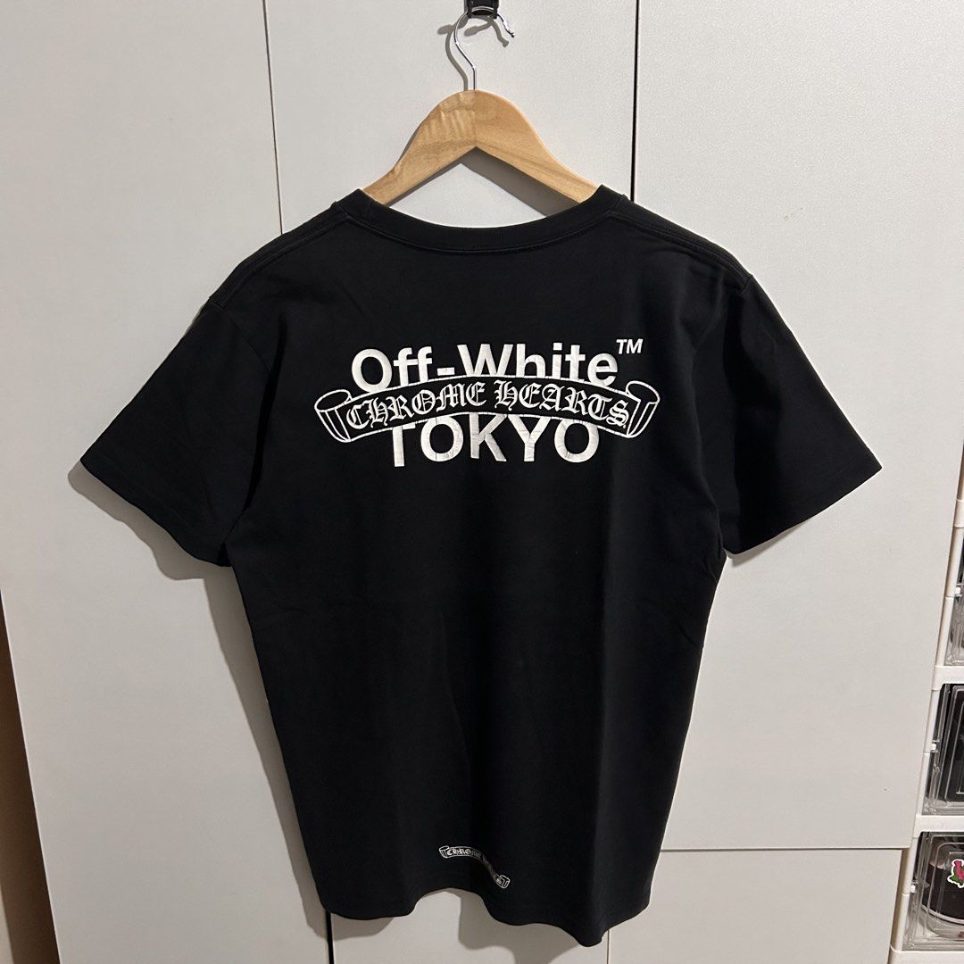 Chrome Hearts X Off-White (TOKYO) (Category: Activewear) located in Calauan. Submitted by hajudethrift (Listing ID 1463919473, Image 1). Description: Good condition Medium fittings 8/10 Colorate.