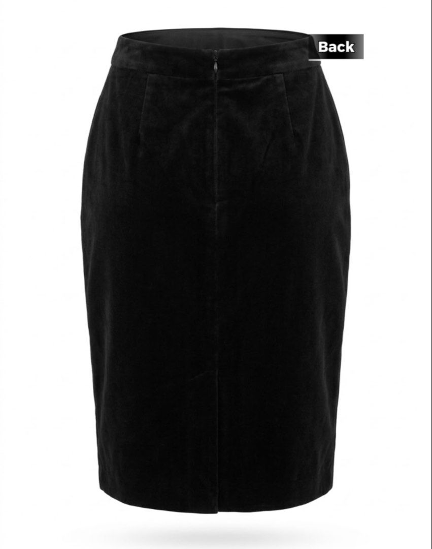 CLASSIC BLACK STRAIGHT-CUT SKIRT (Category: Skirts) located in Antipolo. Submitted by medecamerchandise (Listing ID 1463813641, Image 3). Description: CLASSIC BLACK STRAIGHT-CUT SKIRT | SIZE 28 ✨ Classic Black Skirt Simple, elegant, and easy to style! Perfect for office wear, semi-formal occasions, church, events, or everyday smart-casual outfit. 📌 Details: * Color: Black * Style: Straight-cut / Pencil-style skirt * Waistline: 28 inches * Hip: 3