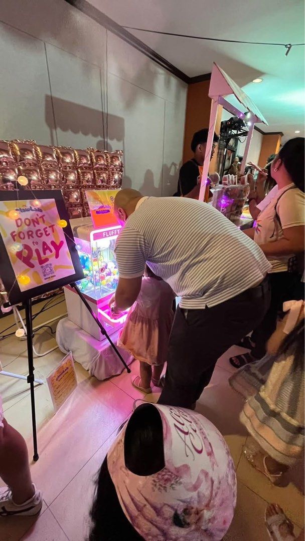 Claw Machine Rental for Events & Parties (Category: Interactive Toys) located in Las Pinas. Submitted by jstntrj (Listing ID 1463754990, Image 2). Description: - Rent a Clawlala claw machine for your event. - Fun for both kids and adults. - Ideal for parties, corporate events, and celebrations. - Machine and fluffy prizes are included. - Make your event unforgettable! - Contact us for rental rates and availability..