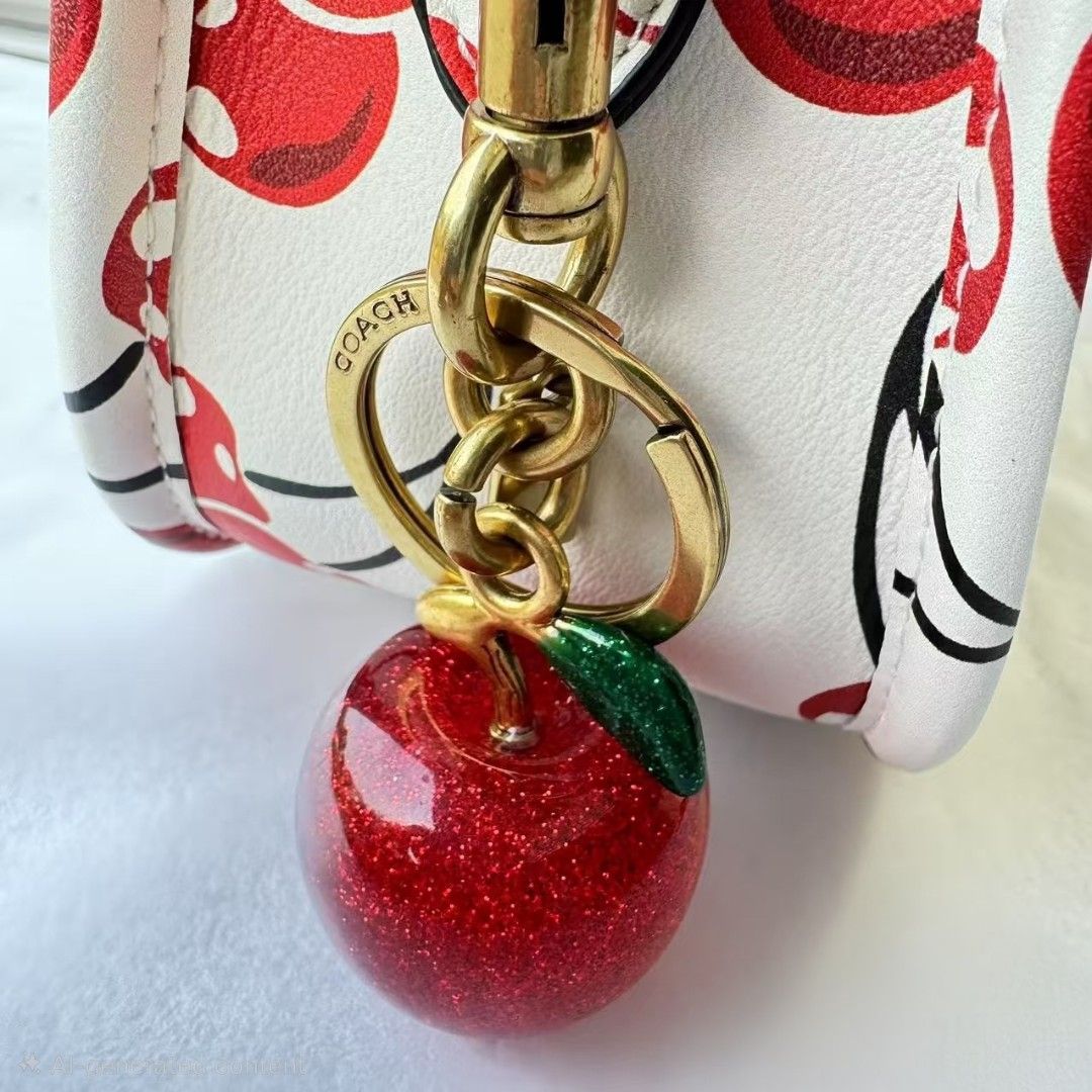 Coach Apple Bag Charm (Category: Charms) located in Pasig City. Submitted by maryjanegr (Listing ID 1463777018, Image 1). Description: 🍒 OG from Factory Outlet 🍒 Complete with Dustbag, Paperbag, and Care Card 🍒 Taguig Location.