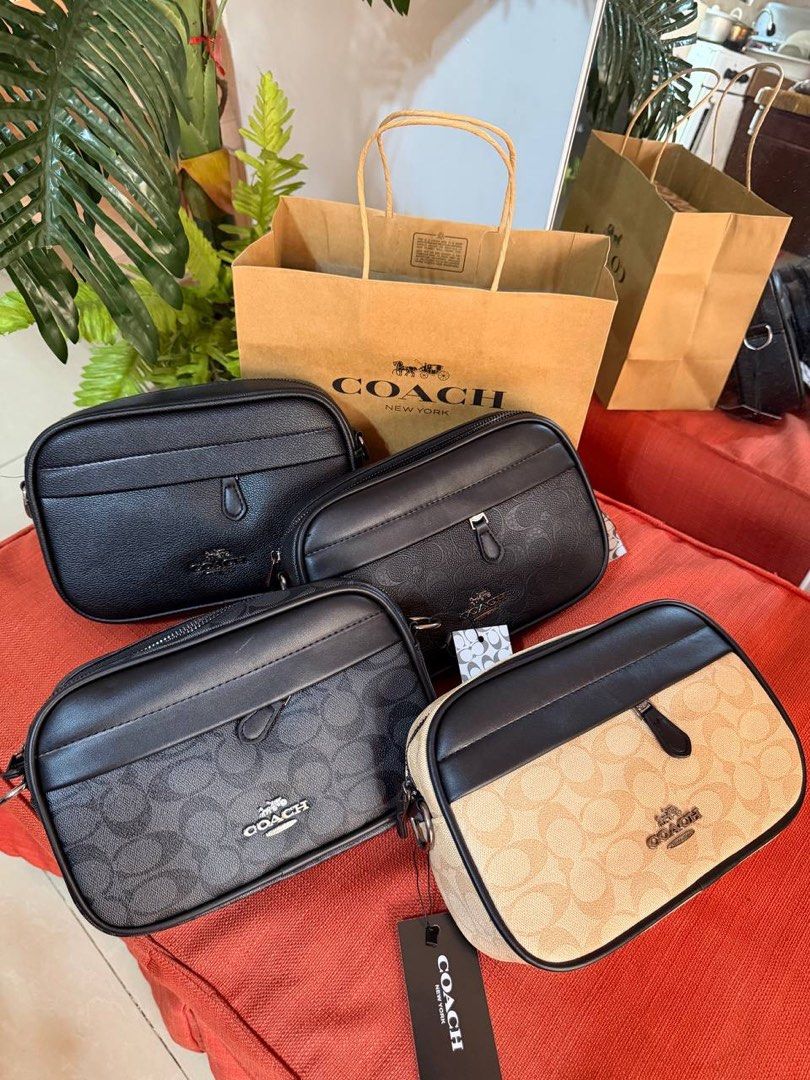 coach camera bag (Category: Sling Bags) located in Baguio. Submitted by renzms (Listing ID 1463890279, Image 1). Description: • with box & dust bag • actual photos | what you see is what you exactly get! • shipping nationwide via tiktok co .
