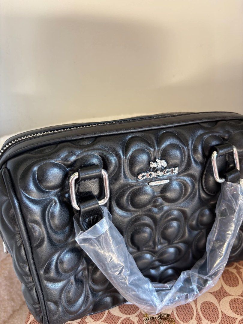 coach mini satchel (Category: Shoulder Bags) located in Baguio. Submitted by renzms (Listing ID 1463887767, Image 3). Description: • extra sling included • with box & dust bag • on hand & ready to ship • actual photos | what you see is what you exactly get! • shipping nationwide via tiktok co.
