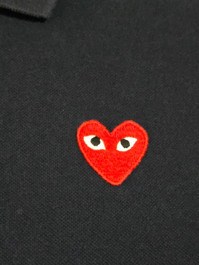 Comme De Garcons Polo Shirt (Category: Tshirts & Polo Shirts ) located in Manila. Submitted by matt014 (Listing ID 1463878772, Image 2). Description: FOR SALE: Comme De Garcons Polo Shirt Small size Length 25 Width 18.5 P1,200.00 .