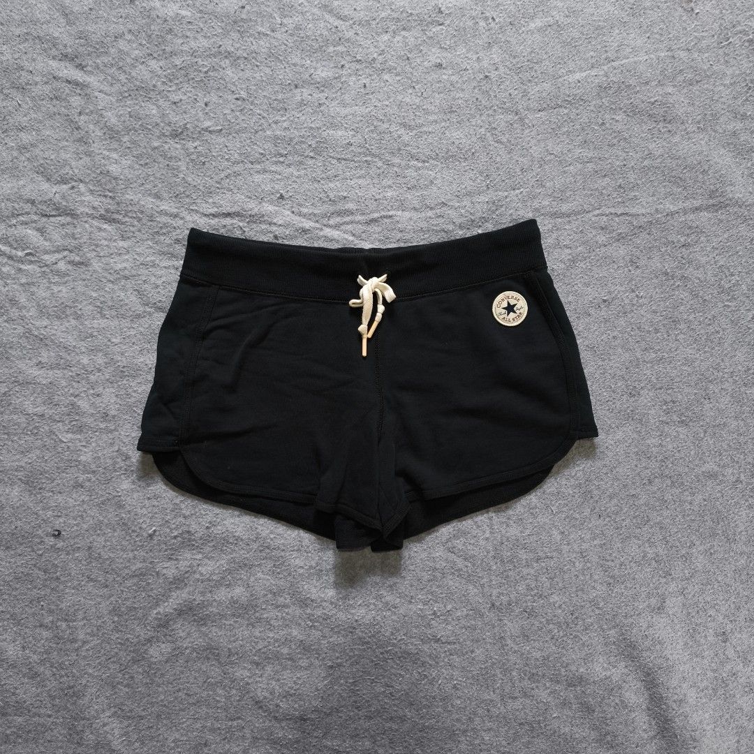 Converse Women's Cotton Short (Category: Shorts) located in Manila. Submitted by shykes_26 (Listing ID 1463864633, Image 1). Description: Dimensions: Waist: 32-36 Length: 10.5 Hem: 11 Issues: None.