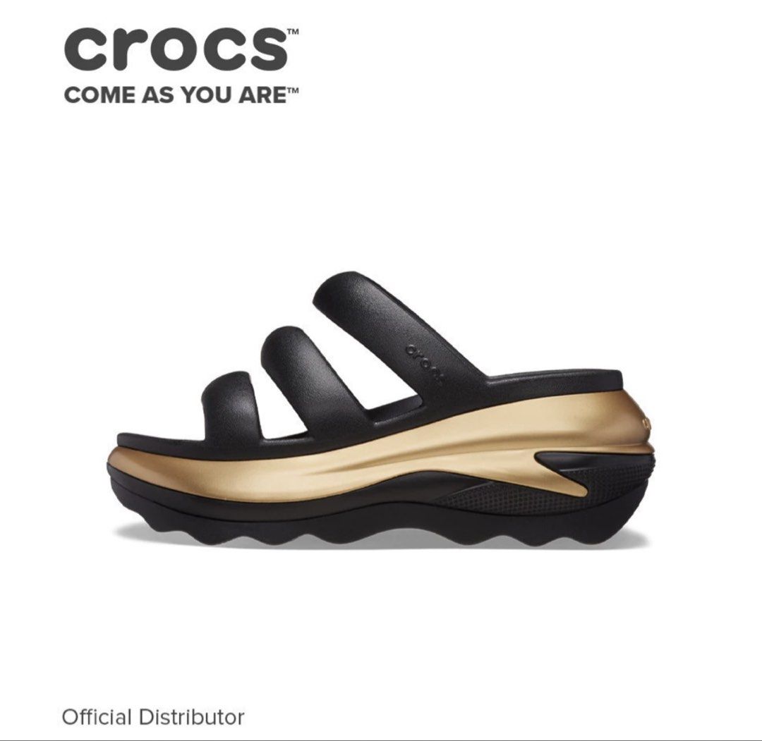CROCS (Category: Flats & Sandals) located in Manila. Submitted by shinejess (Listing ID 1463811426, Image 3). Description: Black Double-Strap EVA Slides Step into everyday comfort with these lightweight black double-strap slides. Made from 100% EVA thermoplastic material, they are soft, durable, and designed for all-day wear. Perfect for casual outings, errands, or indoor use. Features: * Premium 100% EVA material * Lightweight and comfortable * 