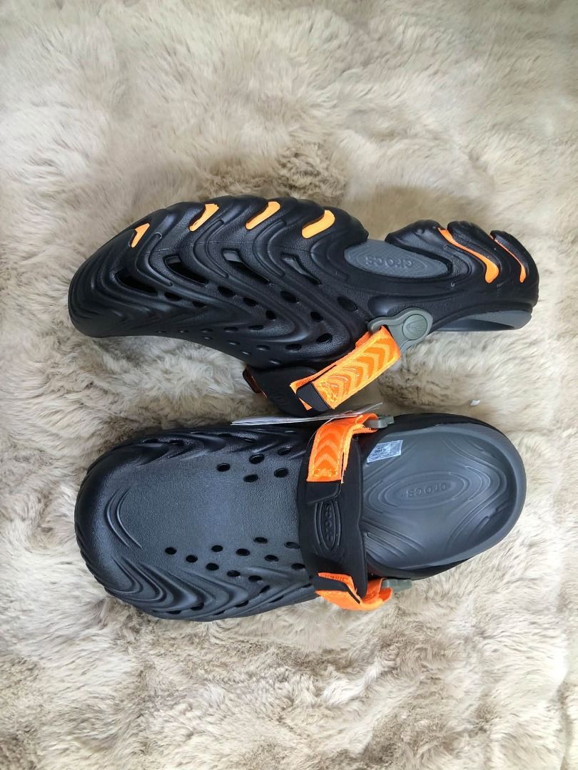 Crocs All-Terrain Clog Shoes (Category: Slippers & Slides) located in Manila. Submitted by khielnatha93179 (Listing ID 1463802218, Image 2). Description: - Size : Men7 to Men8 - Comfortable and durable Crocs All-Terrain clogs - Ideal for outdoor adventures and casual wear - Rugged sole for enhanced grip - Adjustable strap for a secure and customized fit - Available in multiple colors.