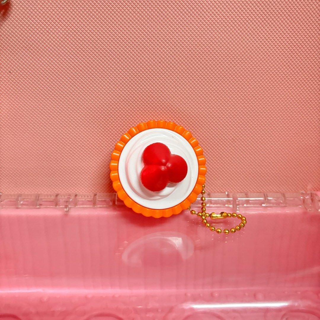 Cute Cupcake Keychain with Red Cherry Topping (Category: Charms) located in Quezon City. Submitted by strawberrycutie (Listing ID 1463804005, Image 1). Description: - As is - No return/refund/exchange - J&T and Lalamove only (no rush shipping).
