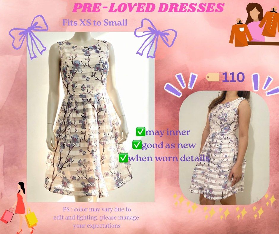 Cute dresses (Category: Dresses) located in Manila. Submitted by nineeerivera (Listing ID 1463778692, Image 3). Description: Color may slightly vary but what you see is what you get. Pm for more details or concerns..