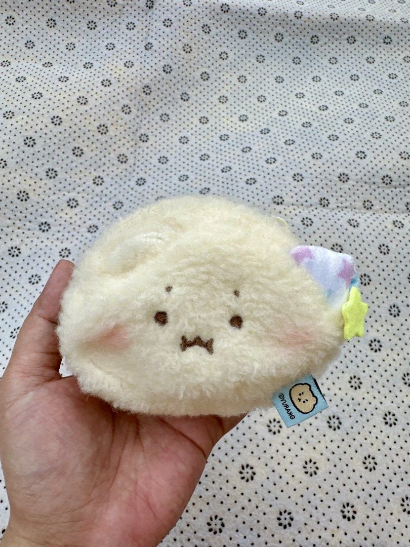 Cute Fluffy Cloud Pouch with Star Detail (Category: Plushies & Soft Toys) located in Manila. Submitted by ronoarabbit.ph (Listing ID 1463921611, Image 1). Description: - SUPER SOFT❗️and FLUFFY❗️ cloud-shaped pouch ☁️☁️☁️☁️☁️ - Adorable star accent on top - Secure zipper closure - Ideal for storing coins, keys, makeup, and other small essentials - Features a 'KURANG' tag - Perfectly sized for easy handheld carrying 📌Payment First Policy, NO COD �