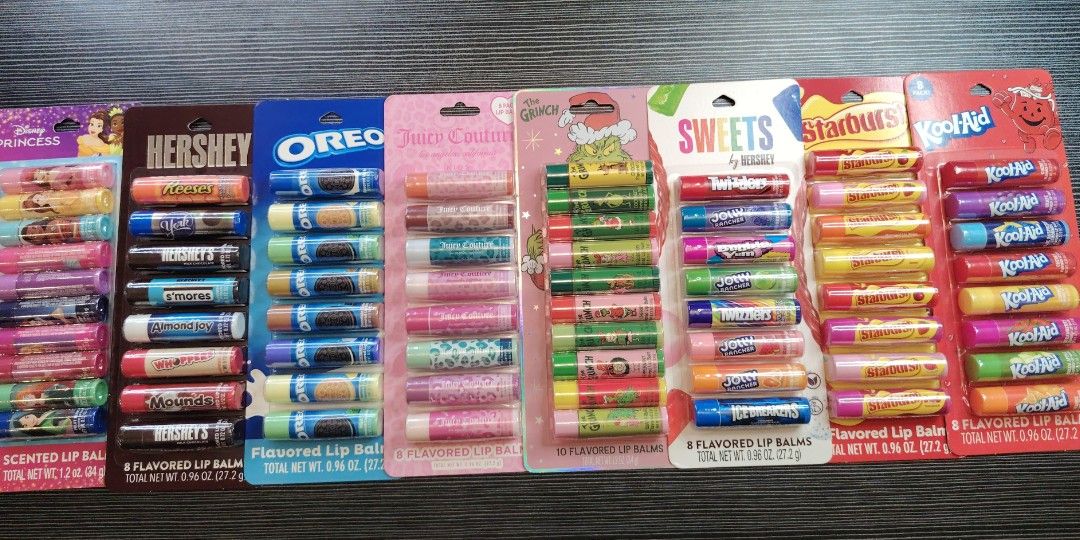 CUTIE LIP BALMS FROM 🇺🇲 (Category: Makeup) located in Las Pinas. Submitted by happinoyshop (Listing ID 1463853179, Image 1). Description: .
