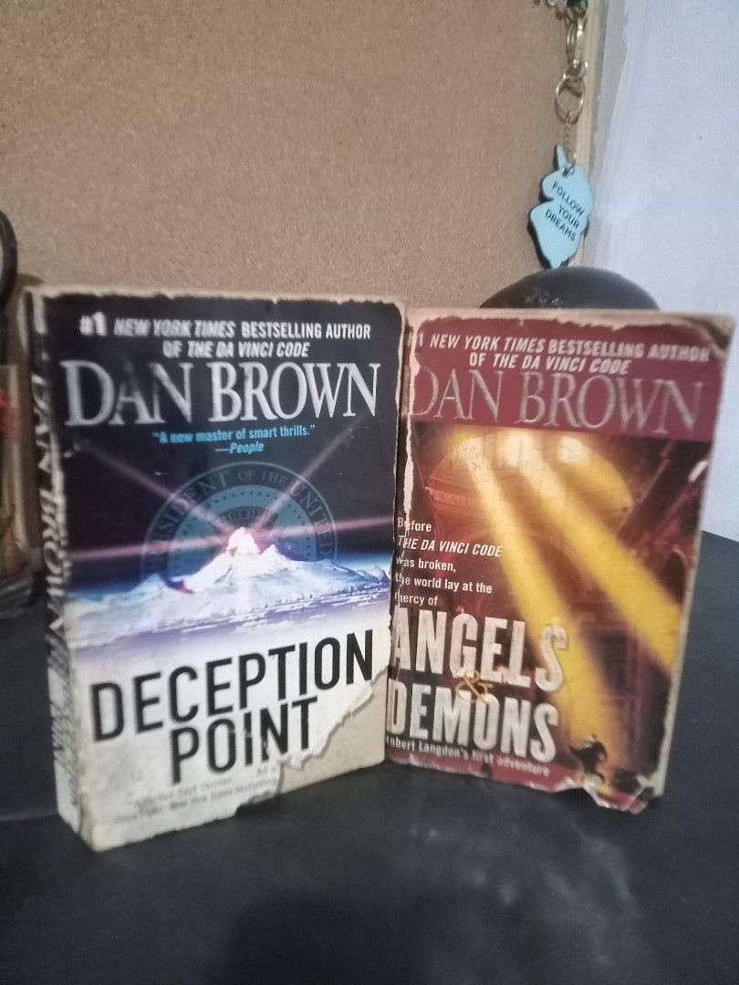 Dan Brown Novels / books (Category: Storybooks) located in Makati City. Submitted by pardsroman (Listing ID 1463930874, Image 1). Description: sold for 2 for 100 only MOP via BPI or gcash payment first before delivery no return no exchange. shipping at buyers expense.