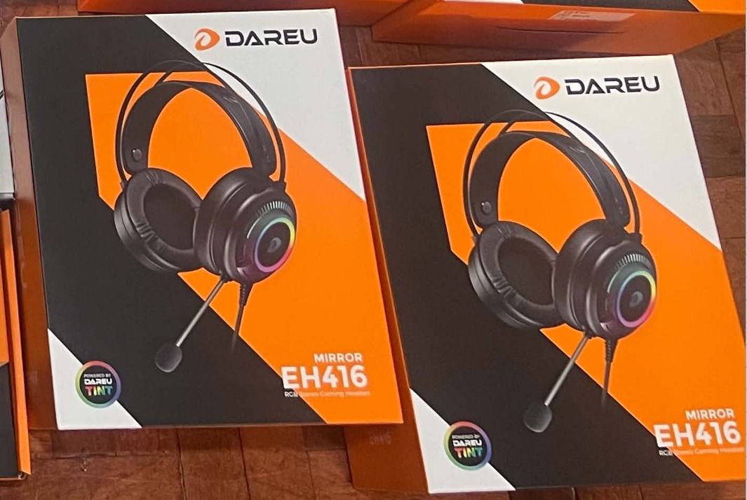 DAREU Mirror EH416 Headset (Category: Headphones & Headsets) located in Makati City. Submitted by rs_listings (Listing ID 1463838397, Image 2). Description: 🎧 DAREU Mirror EH416 Headset — FOR SALE Selling my DAREU Mirror EH416 Headset. I have **4 pieces available**, and all units are **sealed and unused**. Great for gaming, online meetings, music, and everyday PC use. ⭐ KEY FEATURES • DAREU Mirror EH416 Headset • Sealed / Unused • Original packa