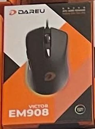 DAREU Victor EM908 Mouse (Category: Mouse & Mousepads) located in Makati City. Submitted by rs_listings (Listing ID 1463839497, Image 2). Description: 🖱️ DAREU Victor EM908 Mouse — FOR SALE Selling my DAREU Victor EM908 Mouse. I have **3 pieces available** — **2 white** and **1 black**. All units are **sealed and unused**, making them a great option if you're looking for a brand-new mouse at a lower price. ⭐ KEY FEATURES • DAREU Victor EM908 Mou