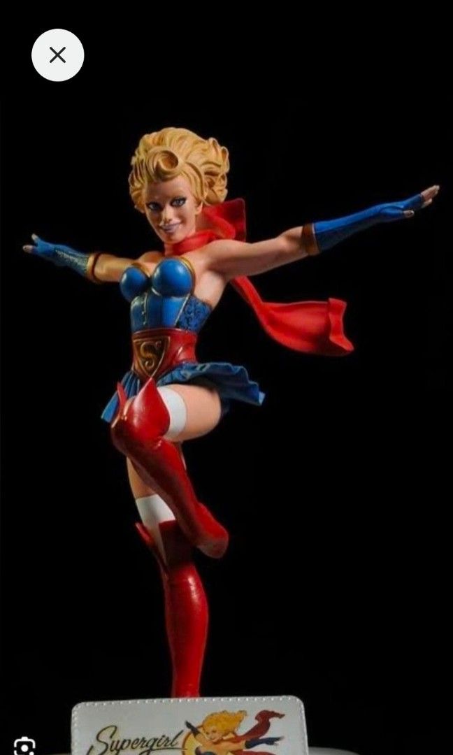 DC bombshells Supergirl Statue Figure (Category: Figurines & Statues) located in Taguig. Submitted by gowilliam.767 (Listing ID 1458461099, Image 1). Description: - Brand new Supergirl statue - Features classic costume design - Includes display base with 'Supergirl' text - Still in original packaging with styrofoam and silica gel - Ideal for collectors.