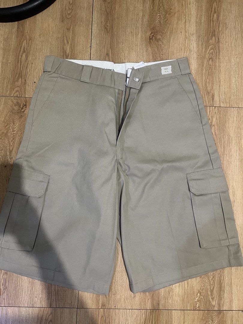 Dickies Cargo Short Khaki (Category: Shorts) located in Manila. Submitted by nakkymigs564446 (Listing ID 1463786822, Image 1). Description: size 36 brandnew condi.