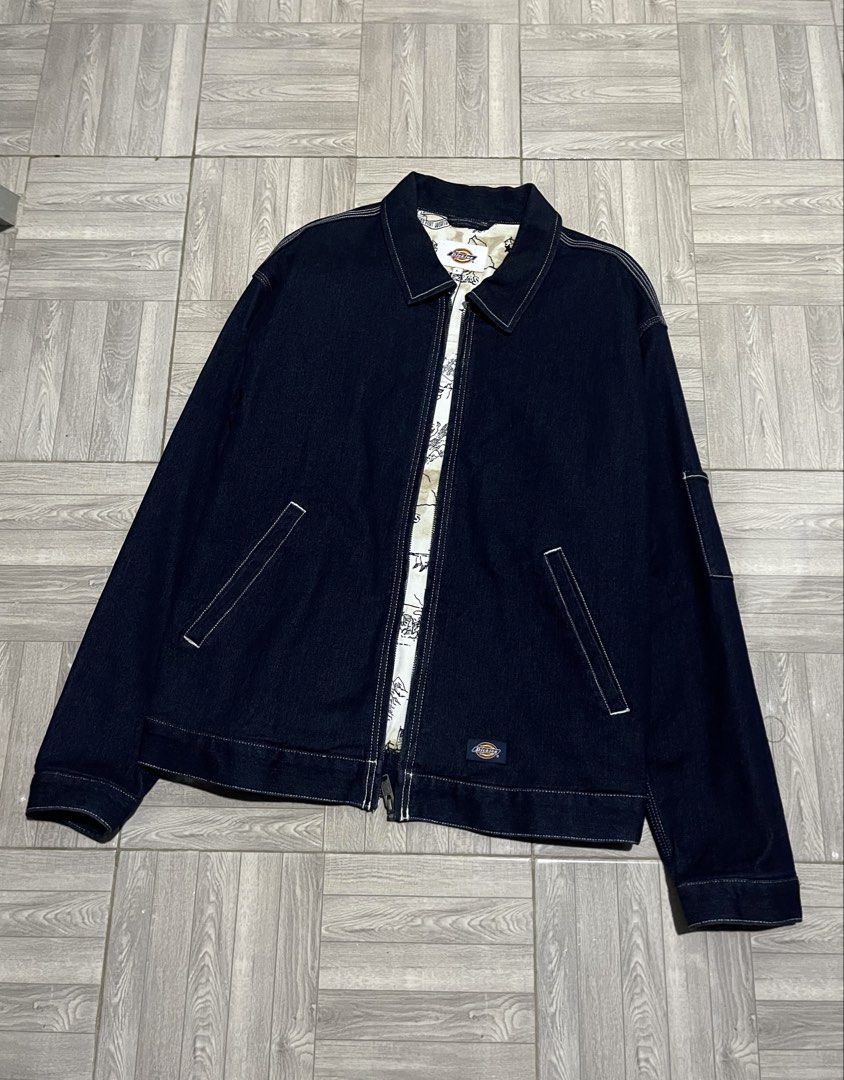 Dickies Eisenhower Denim Jacket (Category: Coats, Jackets and Outerwear) located in Manila. Submitted by chami.mae (Listing ID 1463895083, Image 1). Description: .