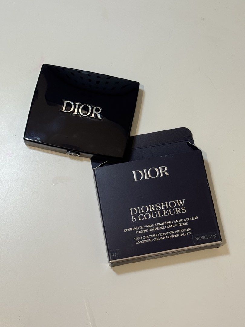 Diorshow 5 Couleurs Eyeshadow Palette (Category: Makeup) located in Muntinlupa City. Submitted by litol_aniks (Listing ID 1463809976, Image 2). Description: ⋆. 𐙚 ˚ dior eyeshadow cream powder palette 🛒 ₱2,700 only! (from $620 hkd) ⤷ unused, with cover, never swatched ⤷ 100% authentic, ready to ship mop: gcash, gotyme, maribank, ub, bpi mod: lalamove, j&t, meet up 📍alabang, muntinlupa wts lfb for sale.
