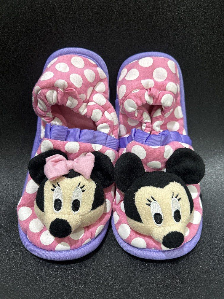 Disney Bedroom Slippers (kids) (Category: Babies & Kids Fashion) located in Manila. Submitted by krystalchewey_ (Listing ID 1463808478, Image 1). Description: Used Actual Photo Posted 280php US 2/3 UK 13-1 EUR 32-33 JP 22cm AS-IS.